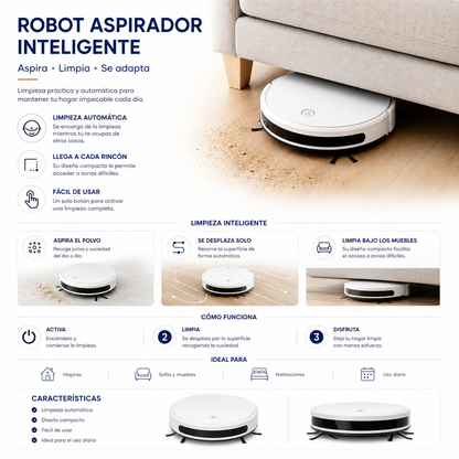 Robot aspirador inteligente